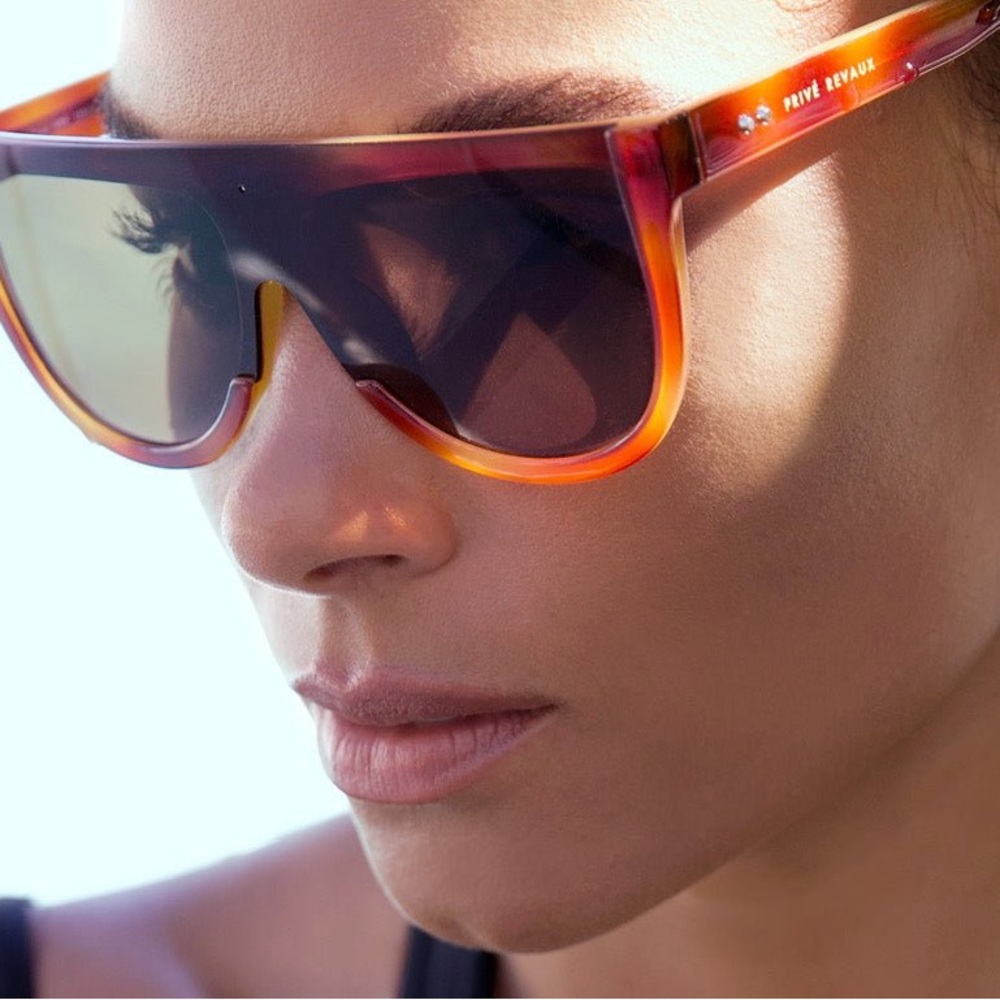 Pura Vida Red and Orange Sunglasses